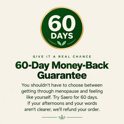 60-day money-back guarantee.